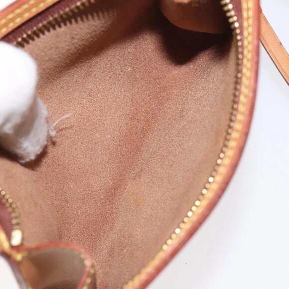 LOUIS VUITTON Nomad Cabas Ambre PM Pouch Leather Beige - Picture 14 of 15